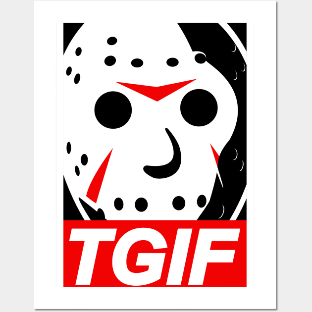 TGIF Jason Wall Art by triggerleo